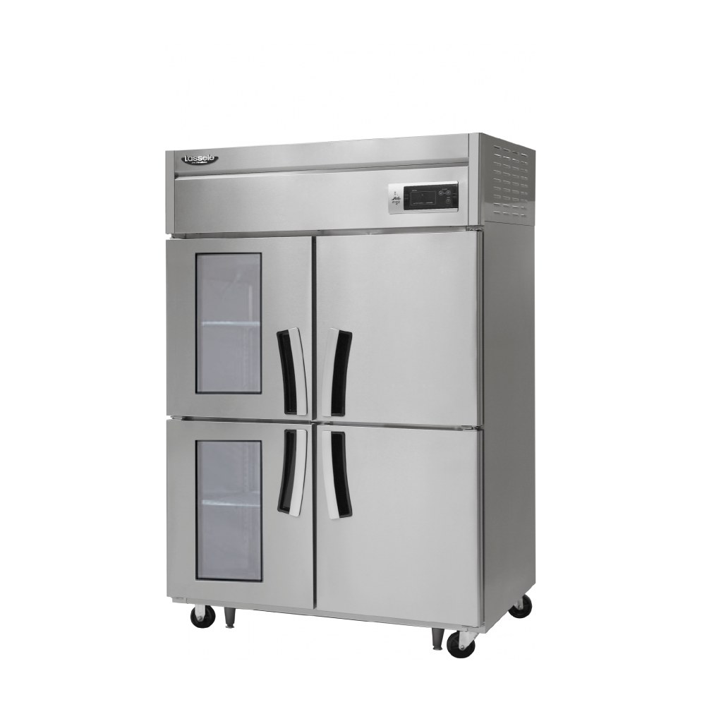 라셀르 직냉식 1100L급 냉장4칸 (유리도어2) LD-1145R-2G — 냉장고 리퍼 A급