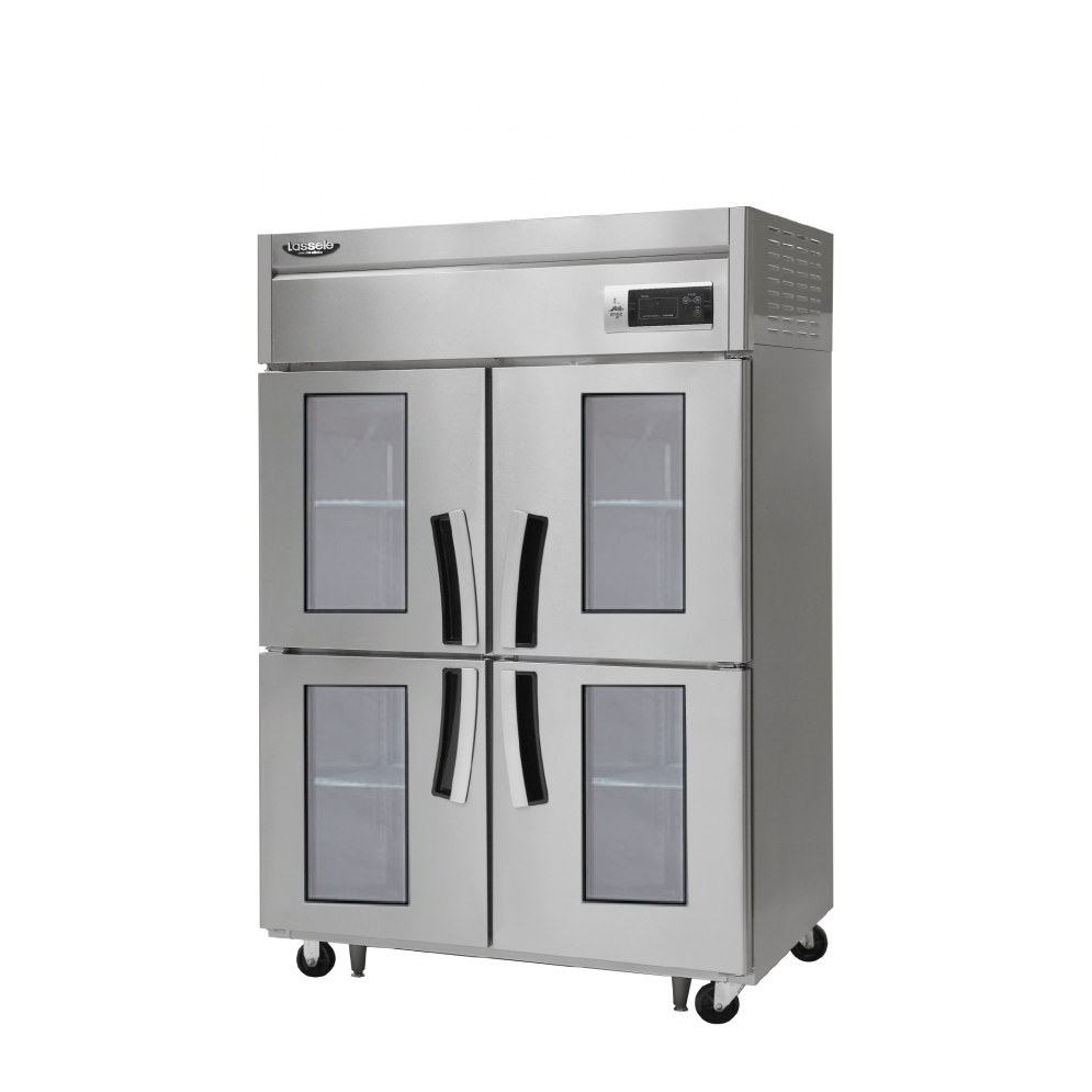 라셀르 직냉식 1100L급 냉장4칸 (유리도어4) LD-1145R-4G — 냉장고 리퍼 B급