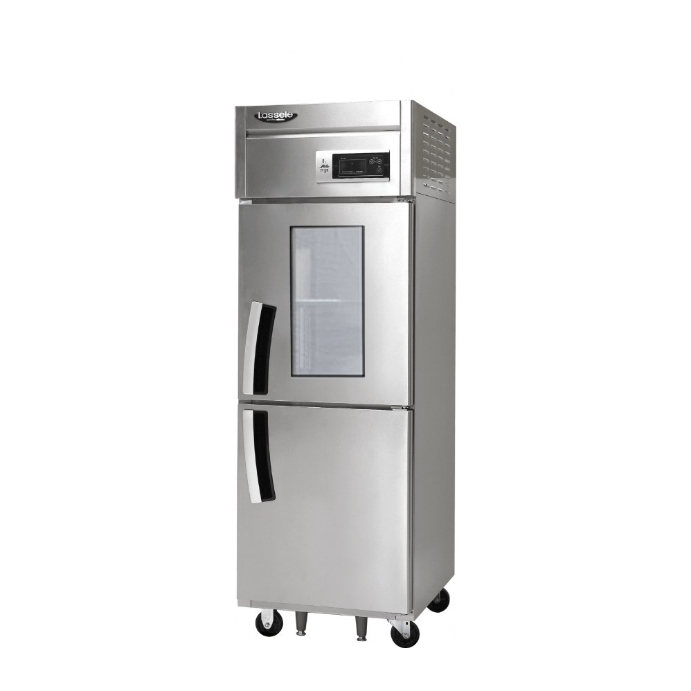 라셀르 직냉식 600L급 냉장2칸 (유리도어1) LD-625R-1G — 냉장고 중고 B급
