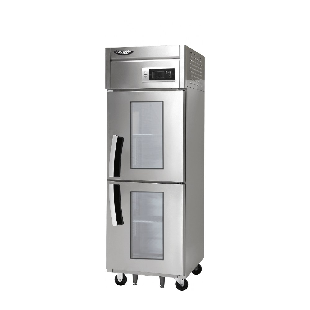 라셀르 직냉식 600L급 냉장2칸 (유리도어2) LD-625R-2G — 냉장고 리퍼 A급