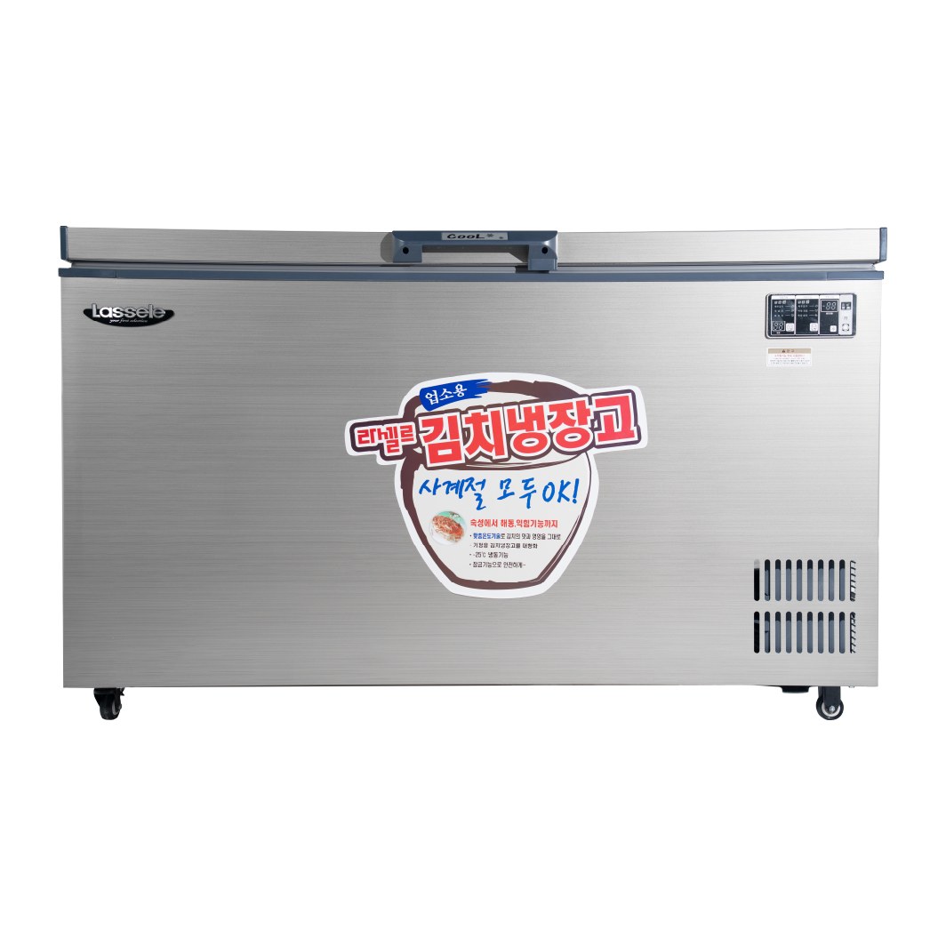 라셀르 350L급 김치냉장고 LOK-3811R — 냉장고 중고 A급