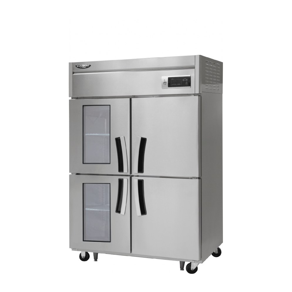 라셀르 간냉식 1100L급 냉동1칸 냉장3칸 (유리도어2) LS-1045RF-2G — 냉장고 리퍼 S급