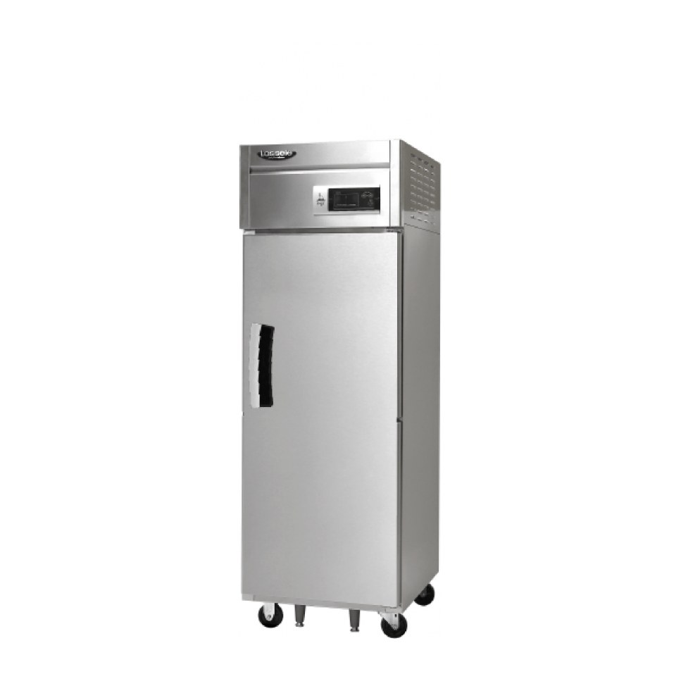 라셀르 간냉식 600L급 냉장1칸 (장도어) LS-515R — 냉장고 중고 A급 (사진 1/2)